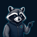 SCOUTz raccoon pointing to the next step