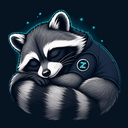 SCOUTz raccoon asleep, nothing to show here yet